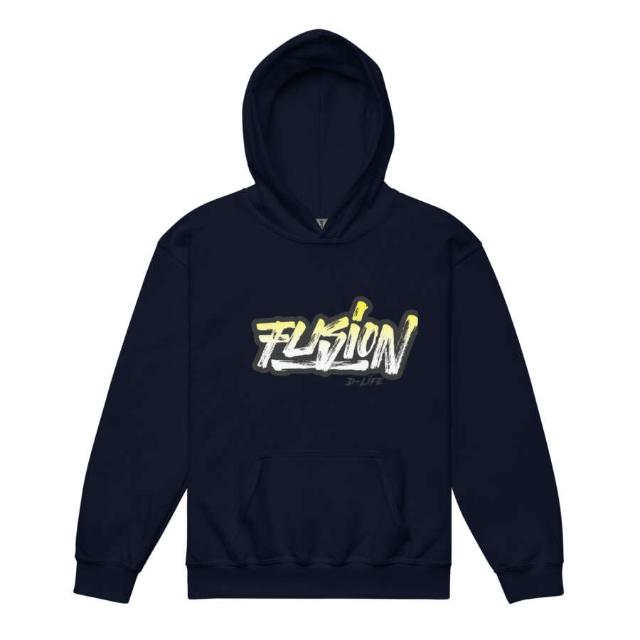 FUSION Youth heavy blend hoodie - Image 2