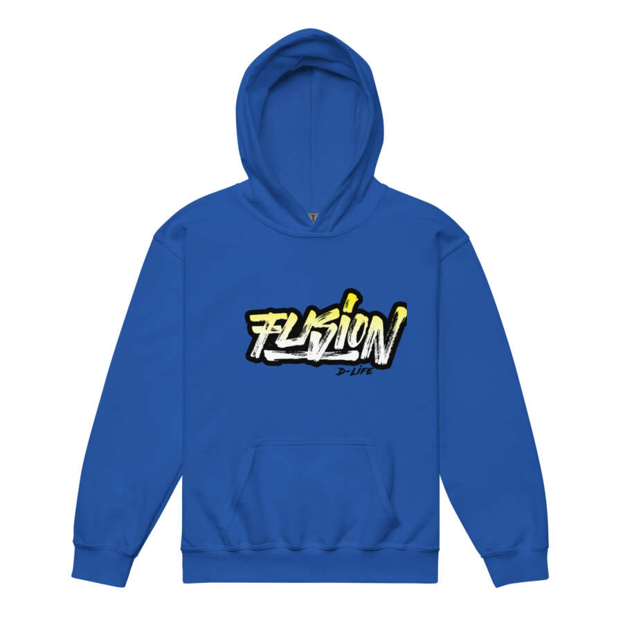 FUSION Youth heavy blend hoodie - Image 3